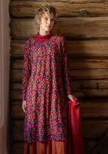 “Rosebay” lyocell/elastane jersey dress - aubergine