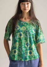 Shirt „Yasmina“ aus Bio-Baumwolle - malachit