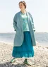 “Kavita” organic cotton reversible coat (hopper XS)