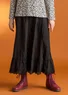 Woven organic cotton underskirt (black L)