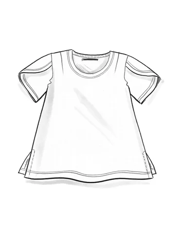 Shirt aus Bio-Baumwolle/Modal - aqua