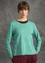 Top in organic cotton/modal (pale orient green S)
