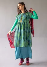 “Cherie” jersey dress in organic cotton - indigofera