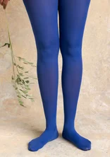 Solid-colour tights made from recycled polyamide - lupin