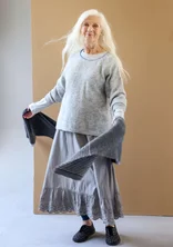 Alpaca blend sweater - heron