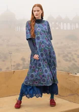 “Hana” jersey dress in organic cotton/modal - light indigo