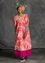 “Great Rose” woven organic cotton/silk dress (Pale powder pink XL)