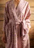 “Poppies” kimono in organic cotton (heather One Size)