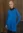 “Pedernal” jersey tunic in modal - paris blue