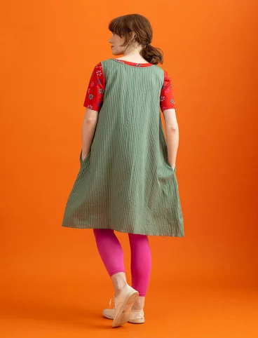 Kleid aus Baumwolle/Modal/Viskose-Gewebe - meeresgrün