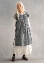 Kleid „Ritu“ aus Bio-Baumwollgewebe - schwarz