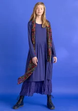 “Helga” jersey dress in lyocell/spandex - violet