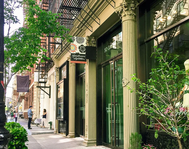 Gudrun Sjödén’s store on Greene Street in New York. 