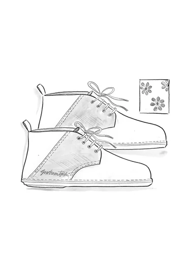 Desert boots en nubuck/cuir nappa - absinthe