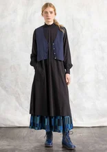 Jersey dress in organic cotton - black