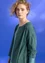 “Hedda” woven organic cotton blouse (opal green XXL)