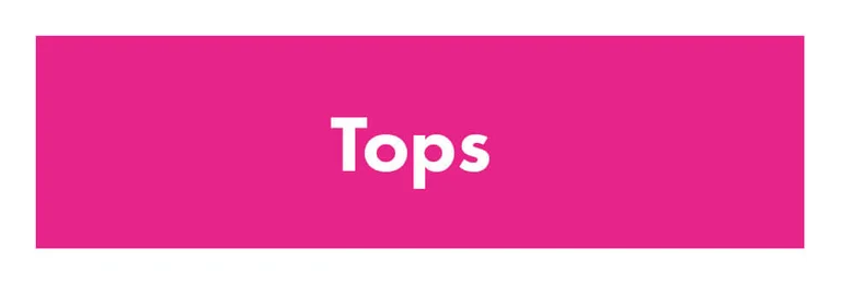 A pink card with “Tops” written in white.