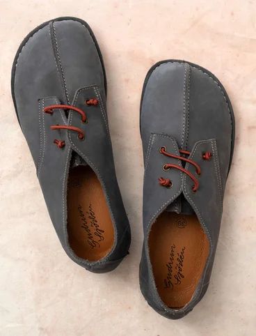 Chaussures de promenade en nubuck - gris cendré