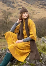 “Hildur” jersey organic cotton dress - curry