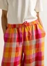 “Seraj” woven linen trousers (multicoloured XL)