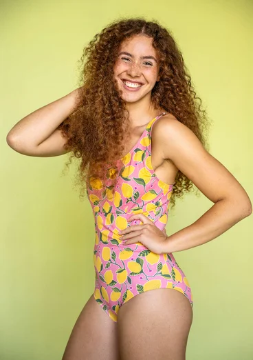 Maillot de bain « Luisa » en polyamide/élasthanne - fleur de cerisier