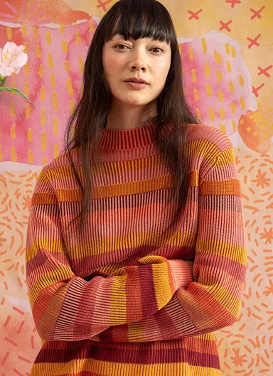 “Nebula” organic/recycled cotton sweater