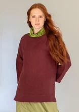 “Azores” linen blouse - aubergine