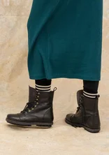 Nappa boots - black