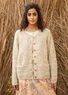 Wool cardigan (natural S)