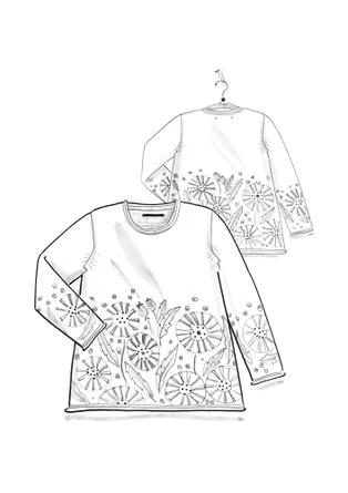 Pull "Poppy" en coton biologique - sel brut