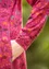 Tricot jurk "Bloom" van lyocell/elastaan (cochenille M)