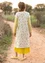 Tricot jurk "Dandelion" van biologisch katoen (ongebleekt S)