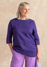 “Vendela” woven organic cotton tunic - night sky