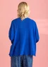 Strickjacke aus Bio-/Recycling-Baumwolle (tiefblau S)