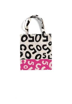 Fabric tote bag S in organic cotton - black