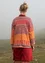 Vest "Bhutan" van biologisch/gerecycled katoen (veenbes S)