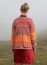 Strickjacke „Bhutan“ aus Bio-/Recycling-Baumwolle (moosbeere S)