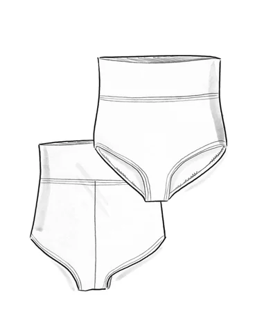 Bikinihousut ”Pacific” kierrätettyä polyamidia / elastaania - musta