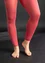 Solid-colour leggings made from recycled polyamide (coral XXL)