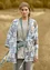 Kimono ”Aditi” en lin (bleu nuit M)