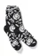 Socken „Vinterros“ aus Wollfrottee (schwarz S/M)