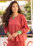 Jerseybluse „Cora“ aus Bio-Baumwolle (gneis S)