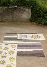 Tapis "Waves" en coton biologique - torréfaction française