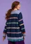 “Shoko” organic cotton sweater (indigo blue L)