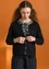 Strickjacke aus Bio-/Recycling-Baumwolle (schwarz XS)