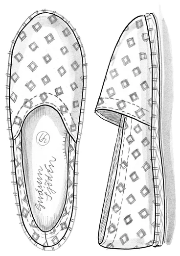 Espadrilles en coton - naturel