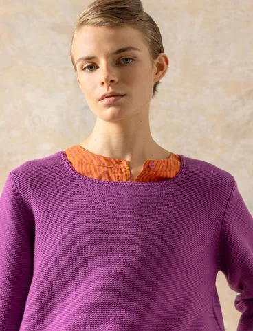 Sweater in recycled cotton - mayflower