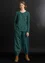 Woven organic cotton dobby trousers1 (opal green XXL)