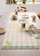 “Fields” organic cotton table runner (natural One Size)