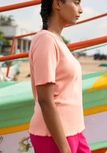 “Drop” organic cotton top - lily